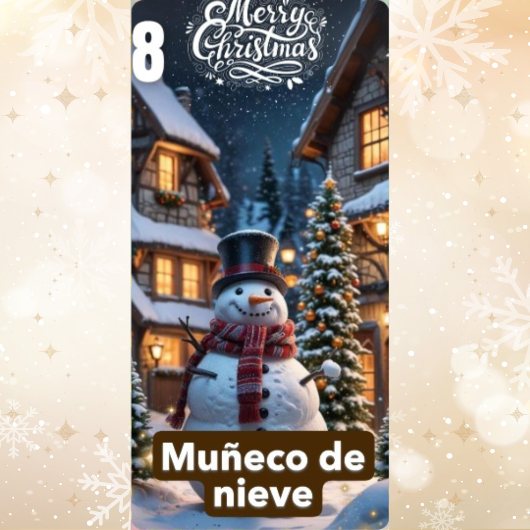 Funda para Puerta Diseño de Navidad