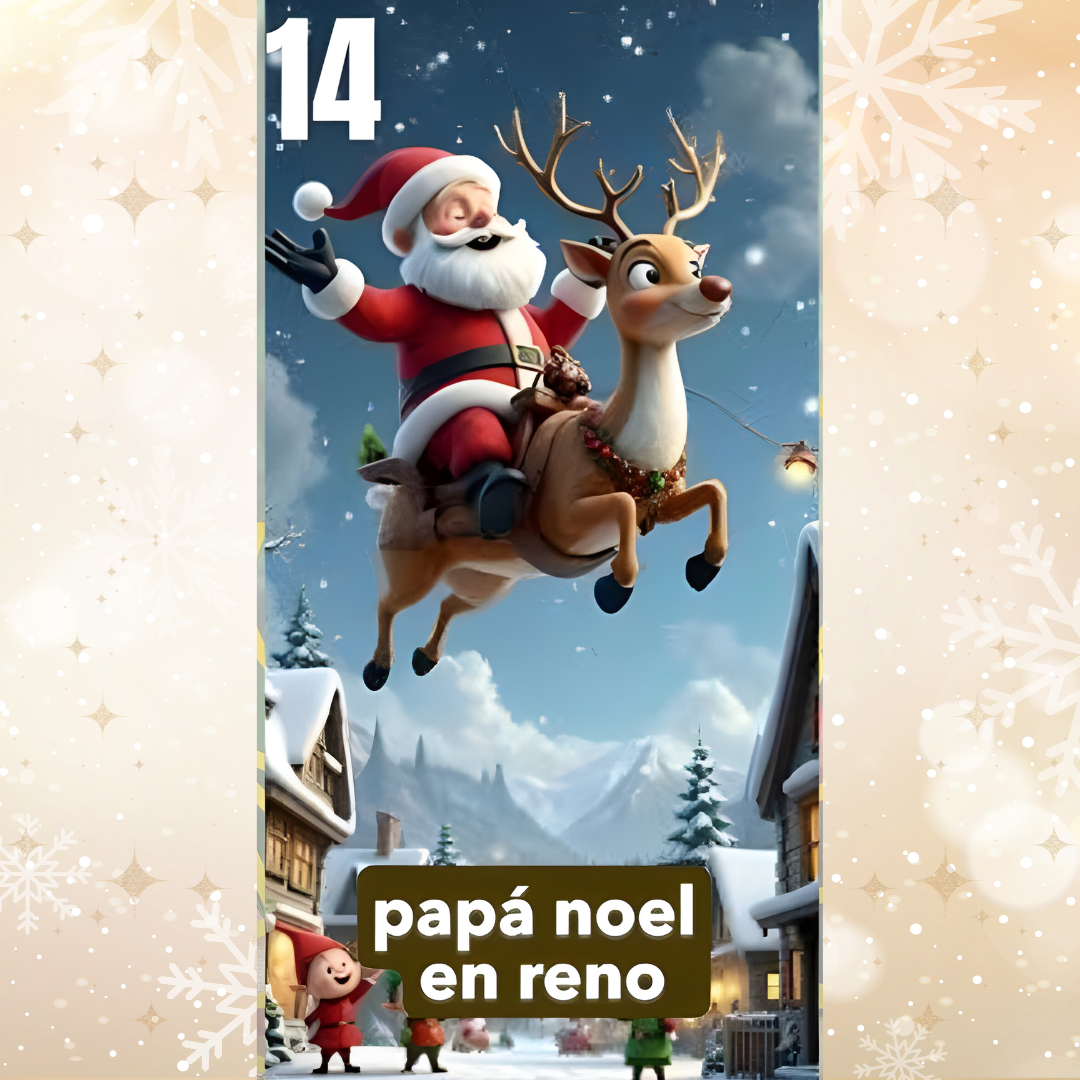 Funda para Puerta Diseño de Navidad