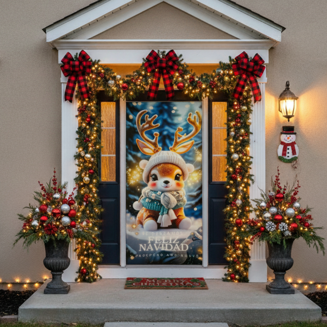 Fundas Navideñas Para Puertas